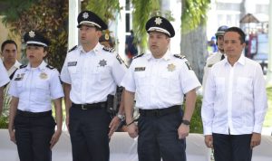 Gobernador Carlos Joaquín, Gobierno de Quintana roo, Carlos Joaquín,Policía federal,cambio de mando