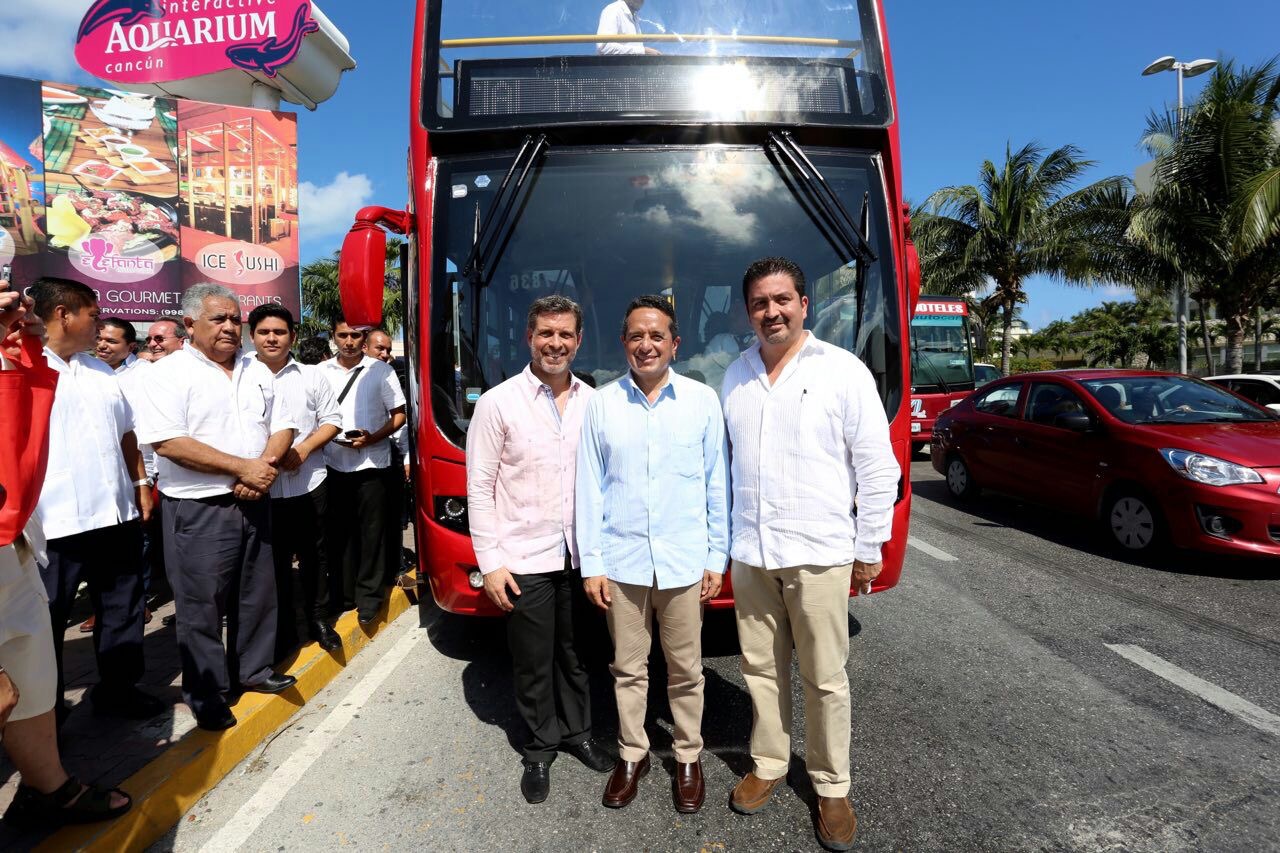 ((FOTOS)) Inaugura el Gobernador Carlos Joaquín primer Turibus de ...