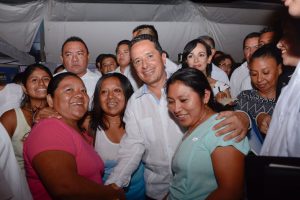 Gobernador Carlos Joaquín, Gobierno de Quintana roo, Carlos Joaquín,aniversario del decreto de la creación de Puerto morelos