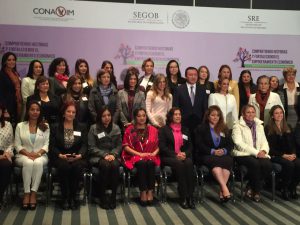IQM, seminario centros de justicia para mujeres, Carlos Joaquin, Silvia Damián López, compartiendo historia y fortaleciendo el empoderamiento de las mujeres,Miguel Ángel Osorio Chong, Claudia Ruiz Massieu, CONAVIM, Alejandra Negrete Morayta