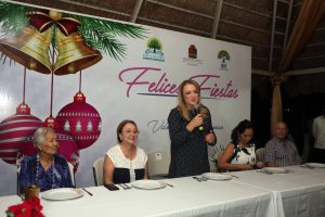 DIF, Gabriela Rejón de Joaquín, María Elba Carranza Aguirre, Directora, María Teresa Ledesma Beltrán, Subdirectora adultos mayores, Casa Hogar de los Abuelitos, Posada