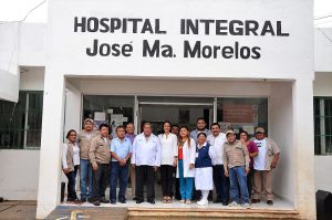SESA, Alejandra Aguirre Crespo, Hospital de José María Morelos, vida saludable, médicos,