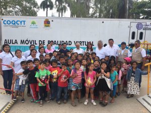 COQCYT, Víctor Manuel Alcérreca Sánchez, Ciencia para Todos, comunidad de Chunhuhub, Caravana Móvil,