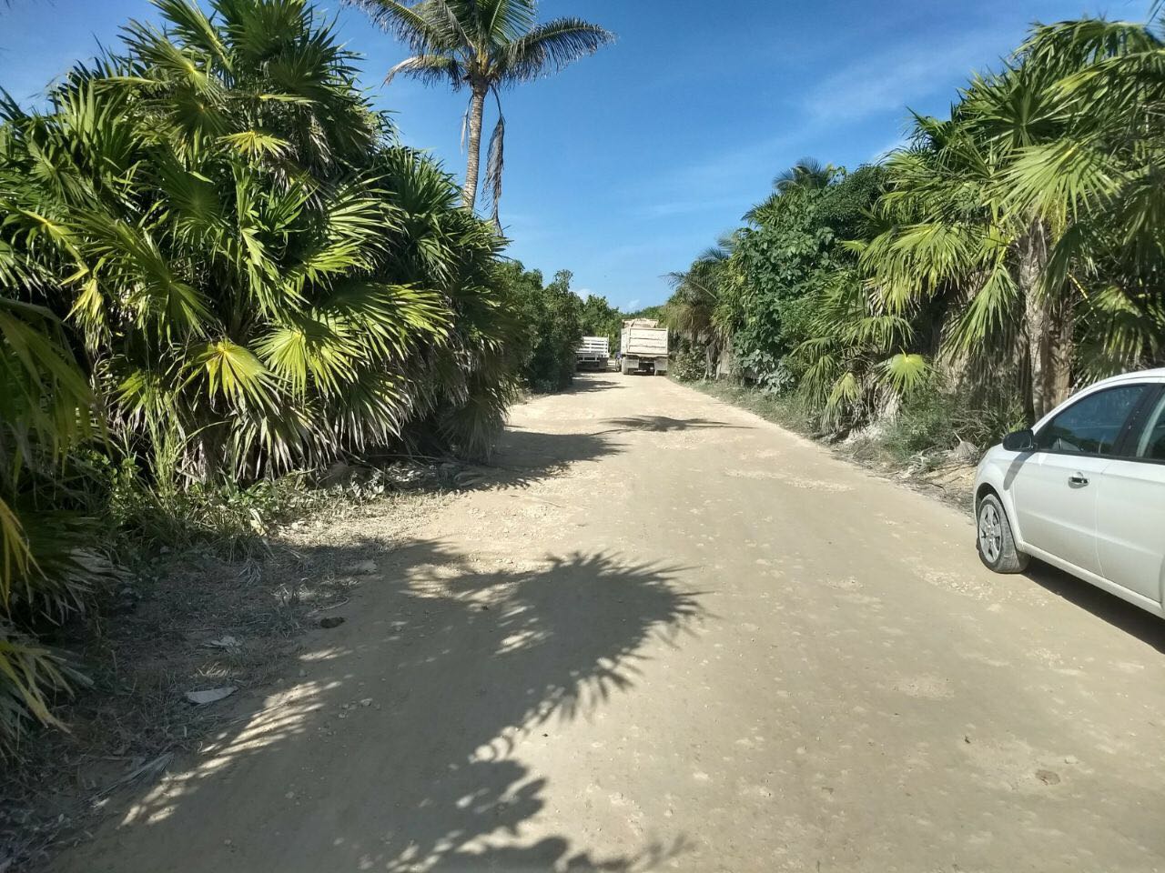 Inician trabajos de rehabilitación de la vía de acceso a Punta Allen ...